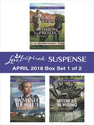 cover image of Harlequin Love Inspired Suspense April 2018--Box Set 1 of 2